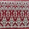 1 Yard Floral Embroidered Lace Fabric on Sheer Polyester Mesh, White, Ivory, and Blush